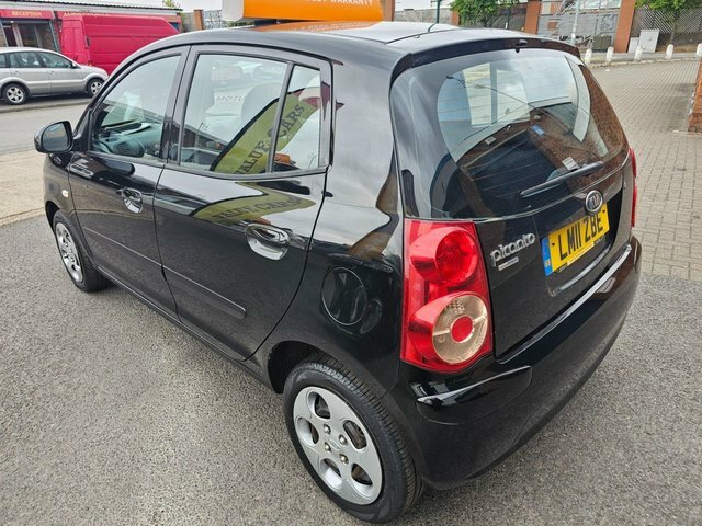 Kia Picanto 2011 1.1 Domino Hatchback 13 Black #3