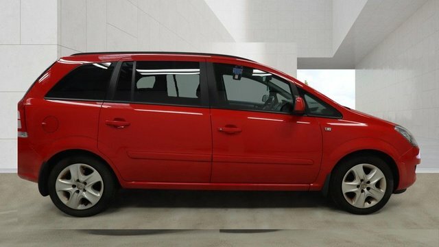 Vauxhall Zafira 2013 1.6 16V Exclusiv Mpv Euro 5 Red #5