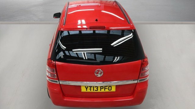 Vauxhall Zafira Mpv 1.6 16V Exclusiv Euro 5 201363 Silver #8