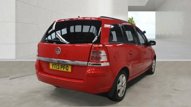 Vauxhall Zafira 2013 1.6 16V Exclusiv Mpv Euro 5 Red #4