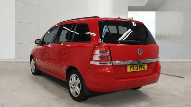 Vauxhall Zafira 2013 1.6 16V Exclusiv Mpv Euro 5 Red #3