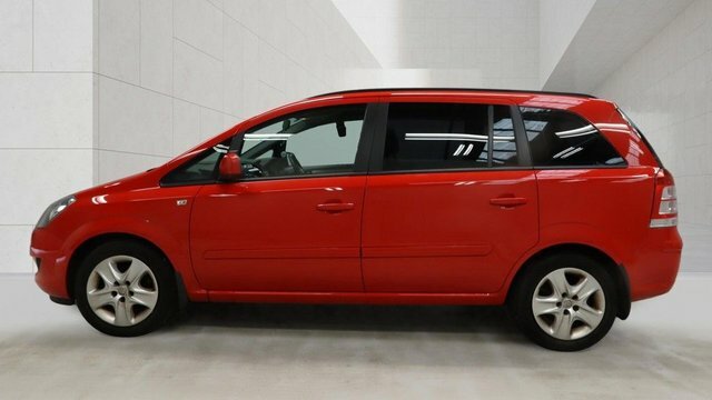 Vauxhall Zafira 2013 1.6 16V Exclusiv Mpv Euro 5 Red #6