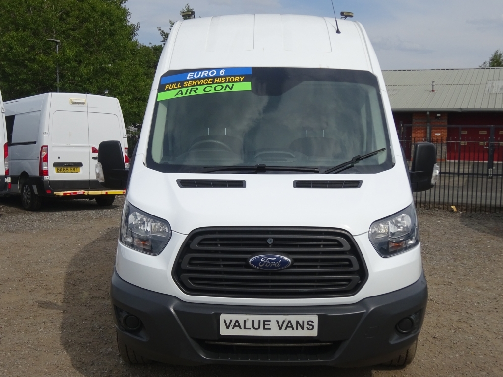 Ford Transit Custom L2 H3 Mwb LB19BGO White #2