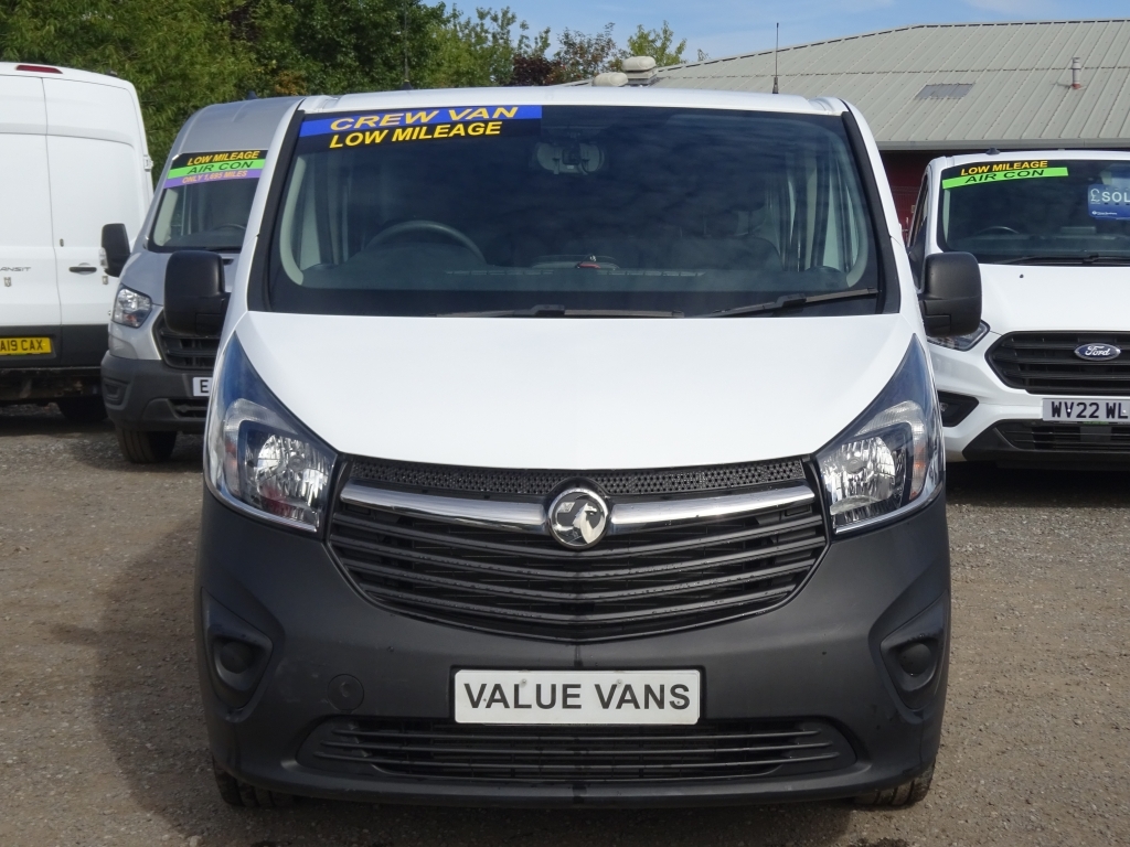Vauxhall Vivaro L1 H1 Swb White #2
