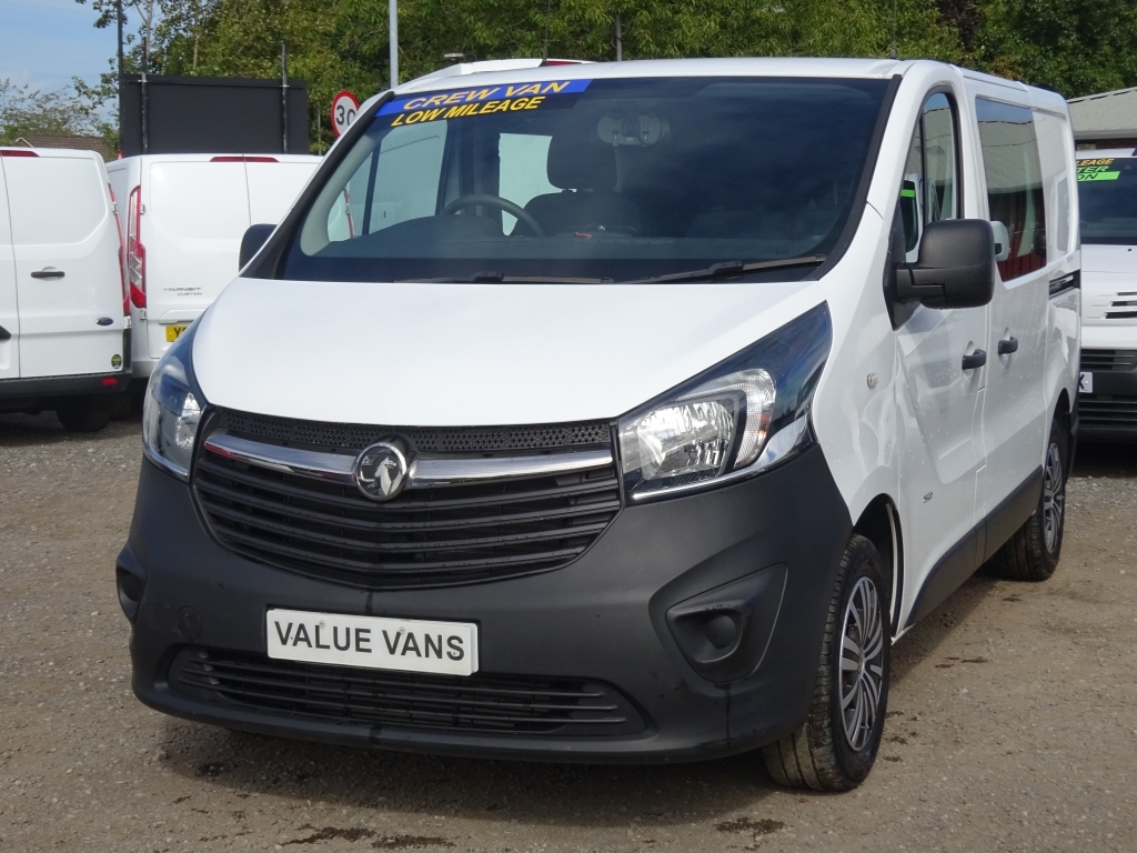 Vauxhall Vivaro L1 H1 Swb White #3