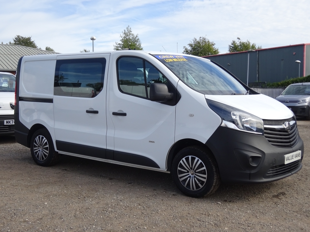 Vauxhall Vivaro L1 H1 Swb White #6
