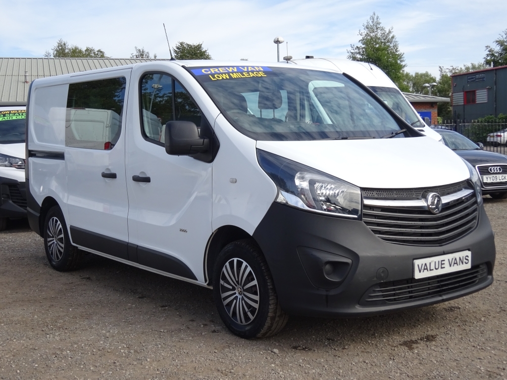 Vauxhall Vivaro L1 H1 Swb White #4