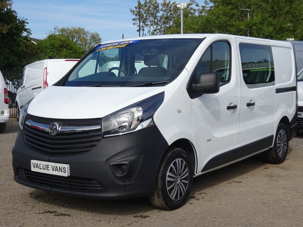 Vauxhall Vivaro L1 H1 Swb White #5