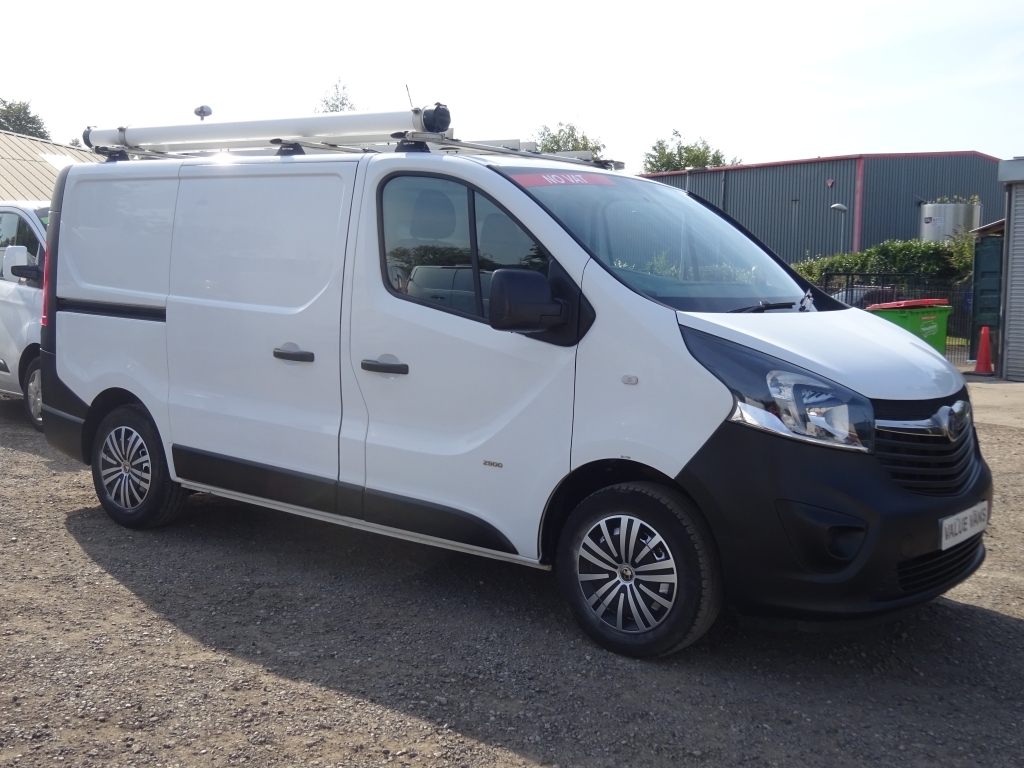 Vauxhall Vivaro L1 H1 Swb White #6