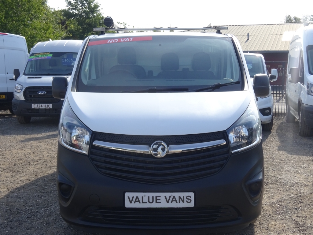 Vauxhall Vivaro L1 H1 Swb White #2
