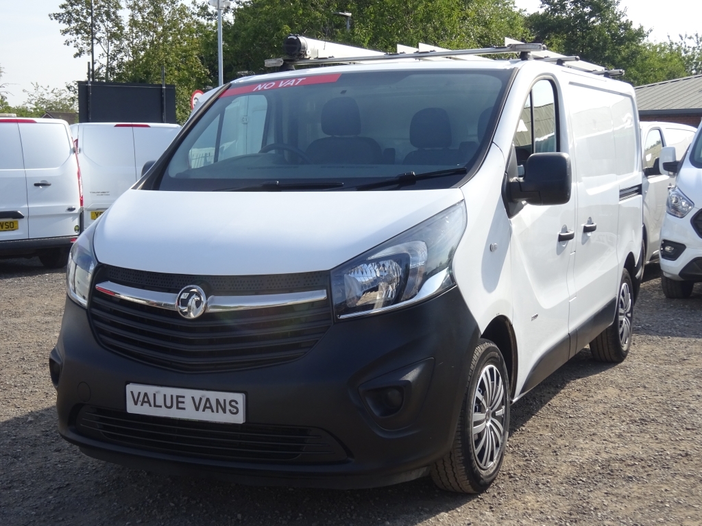 Vauxhall Vivaro L1 H1 Swb White #3