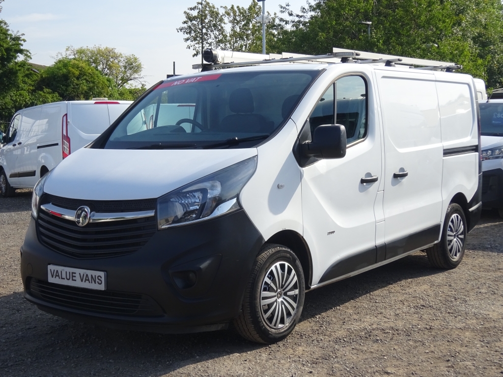 Vauxhall Vivaro L1 H1 Swb White #5
