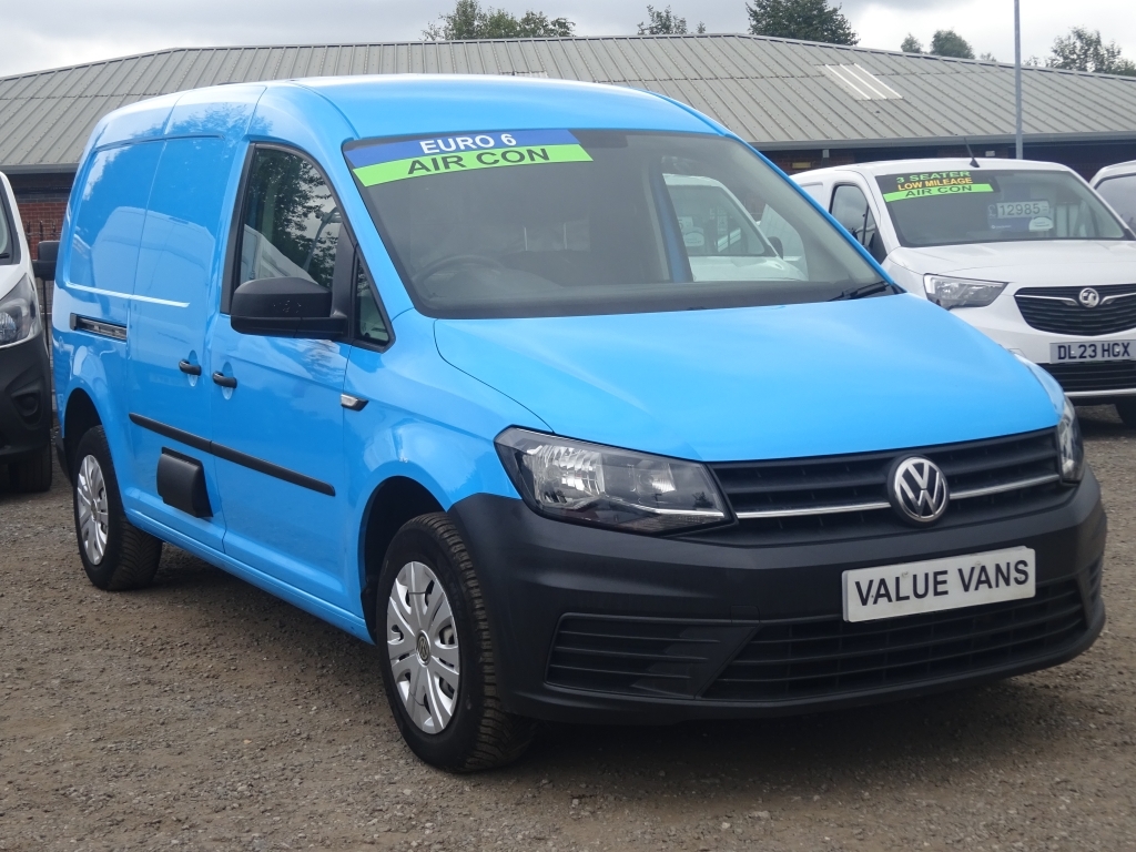 Volkswagen Caddy Maxi C20 2.0 Tdi PJ66XRW Blue #4