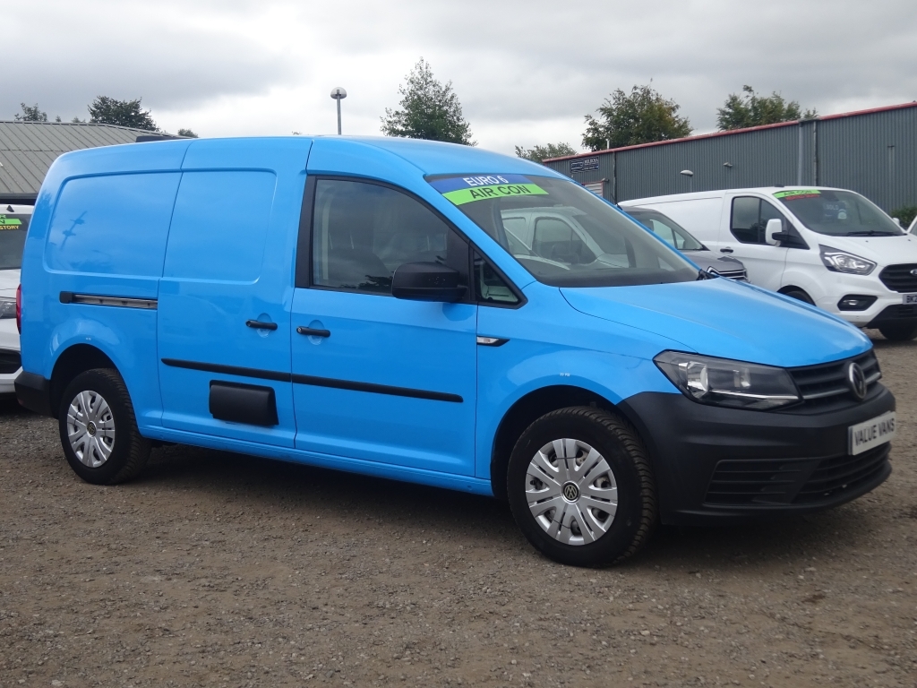 Volkswagen Caddy Maxi C20 2.0 Tdi PJ66XRW Blue #6