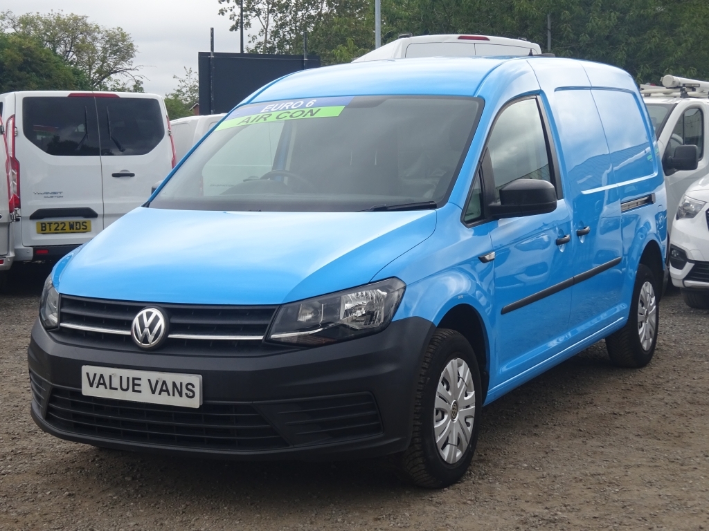 Volkswagen Caddy Maxi C20 2.0 Tdi PJ66XRW Blue #3