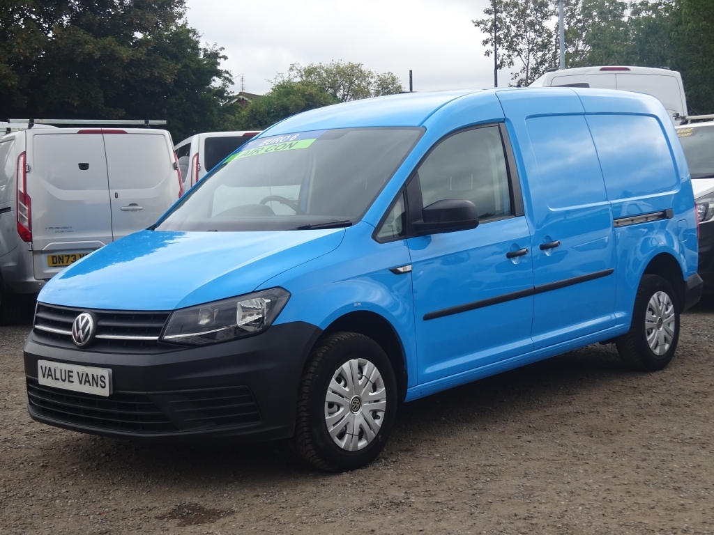 Volkswagen Caddy Maxi C20 2.0 Tdi PJ66XRW Blue #5