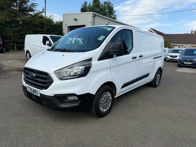 Ford Transit Custom 300 Ecoblue Panel Van White