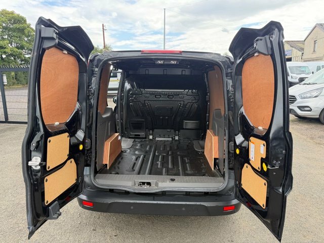 Ford Transit Connect 200 Ecoblue Limited Panel HK71XMZ Black #4