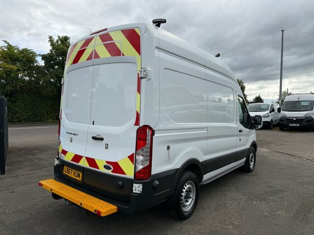 Ford Transit Custom 350 Ecoblue Panel Van LB67VUM White #2