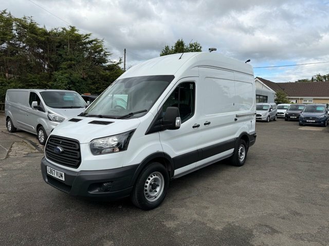 Ford Transit Custom 350 Ecoblue Panel Van LB67VUM White #5