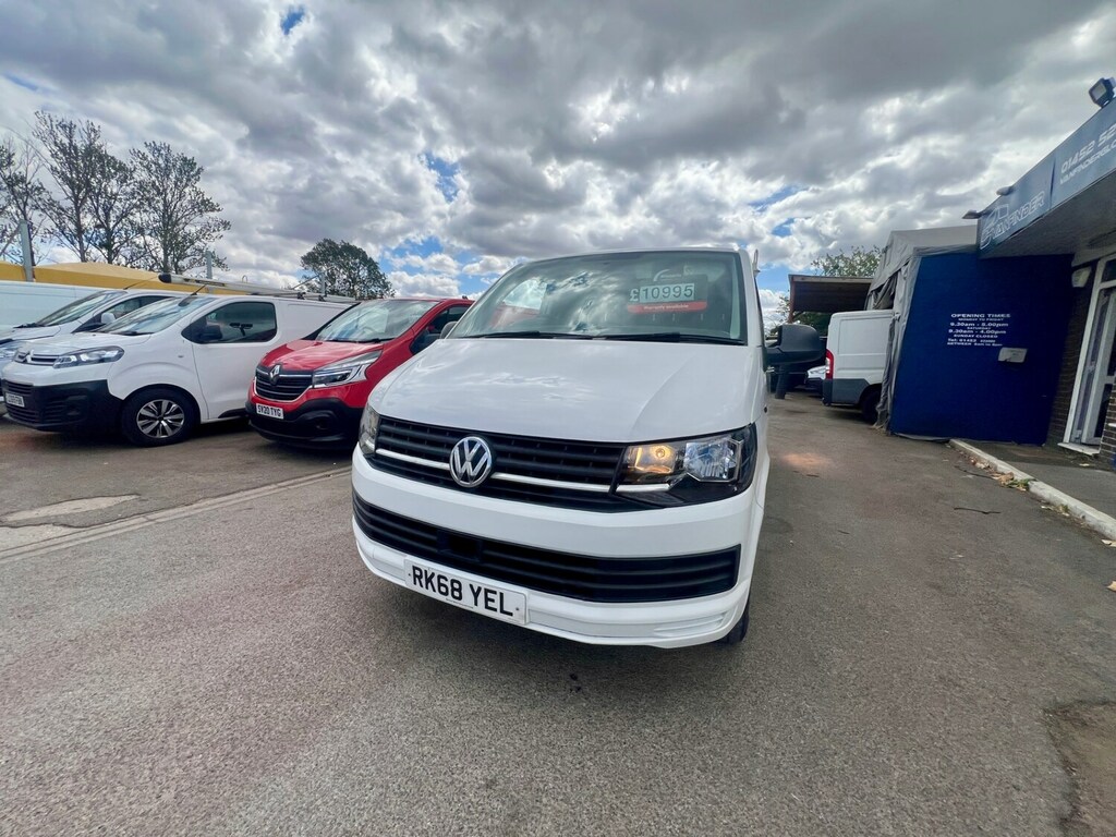 Volkswagen Transporter 2.0 Tdi Bmt 102 Startline Van Euro 6 White #5