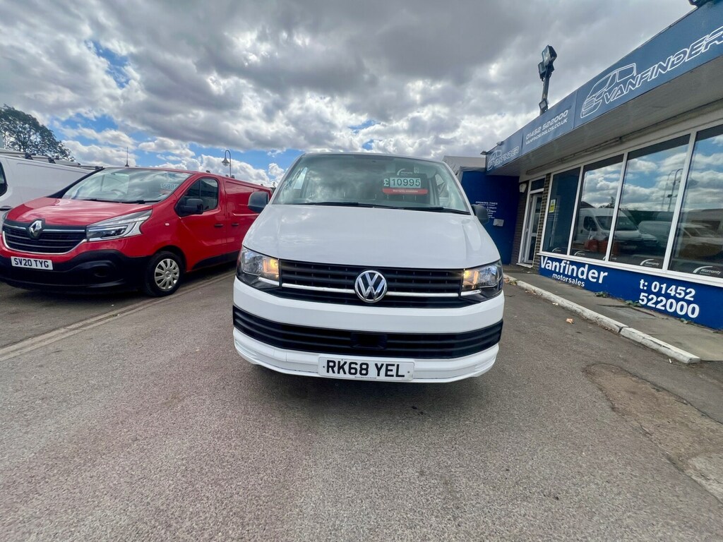Volkswagen Transporter 2.0 Tdi Bmt 102 Startline Van Euro 6 White #4