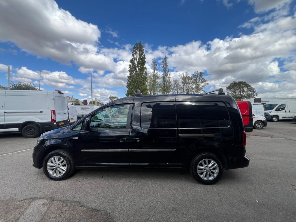 Volkswagen Caddy Maxi 2.0 Tdi Bluemotion Tech 102Ps Highline Nav Van Black #6