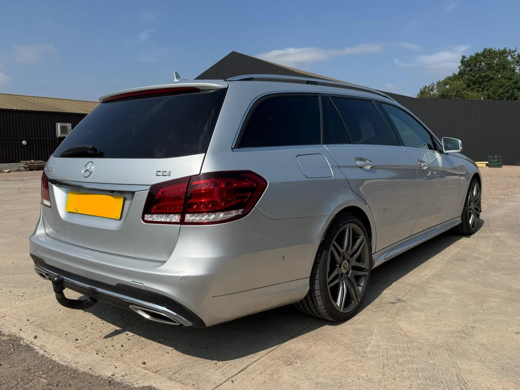 Mercedes-Benz E Class 2.1 E250 Cdi Amg Sport Cabriolet G-tron White #10