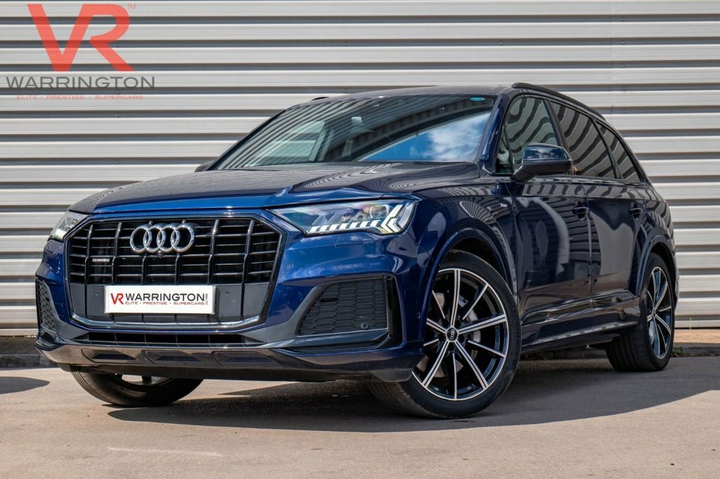 Audi Q7 3L Black Edition Blue #5