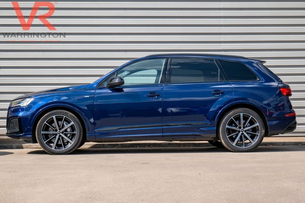 Audi Q7 3L Black Edition Blue #6