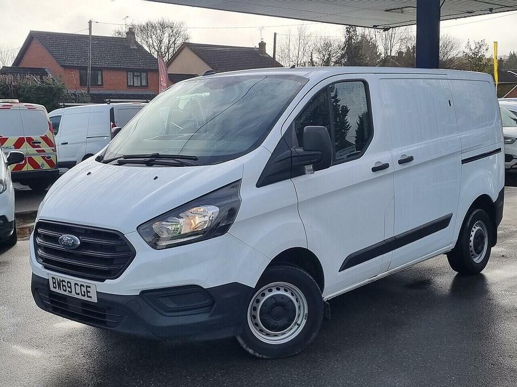 Ford Transit Custom 300 Ecoblue Leader Panel Van 2.0 BW69CGE White #2
