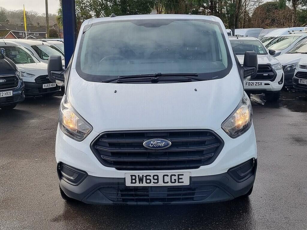 Ford Transit Custom 300 Ecoblue Leader Panel Van 2.0 BW69CGE White #3