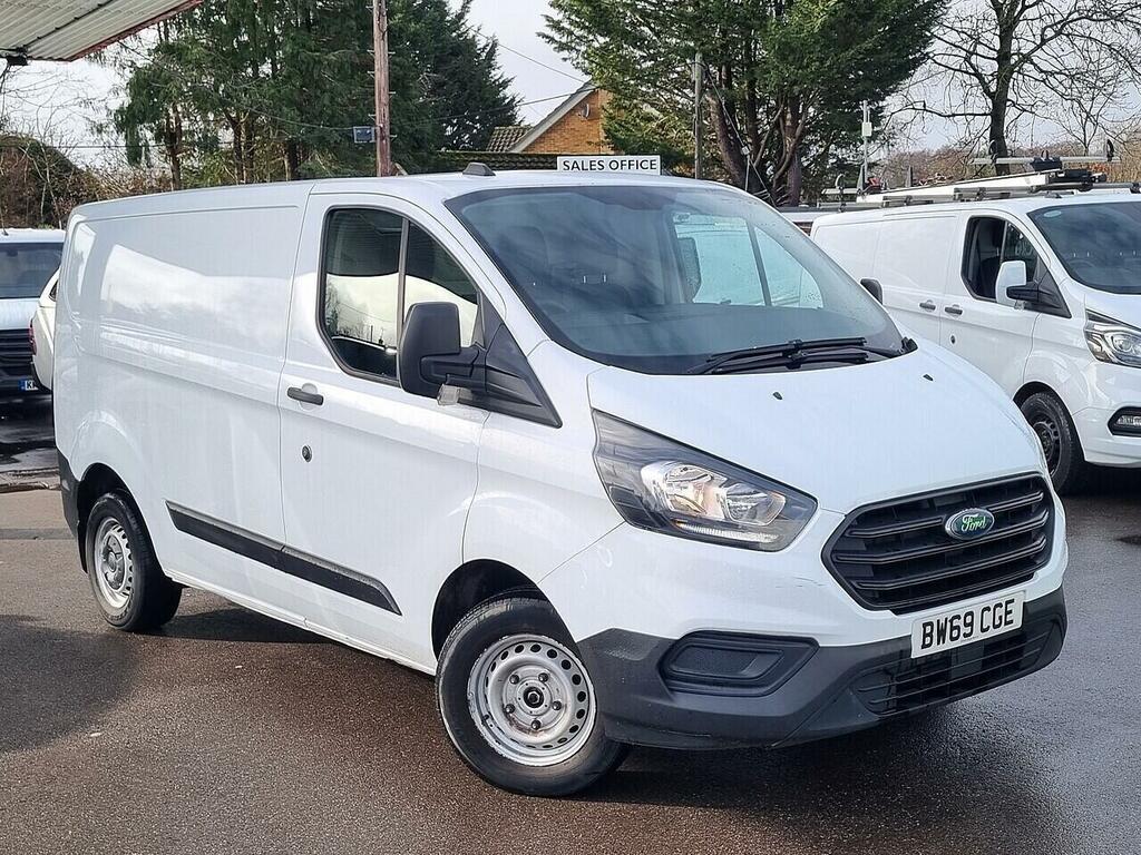 Ford Transit Custom 300 Ecoblue Leader Panel Van 2.0 BW69CGE White