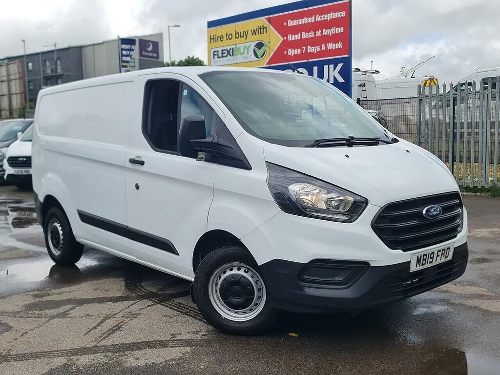 Ford Transit Custom 2.0 300 Ecoblue Panel Van L1 H1 MB19FPD White
