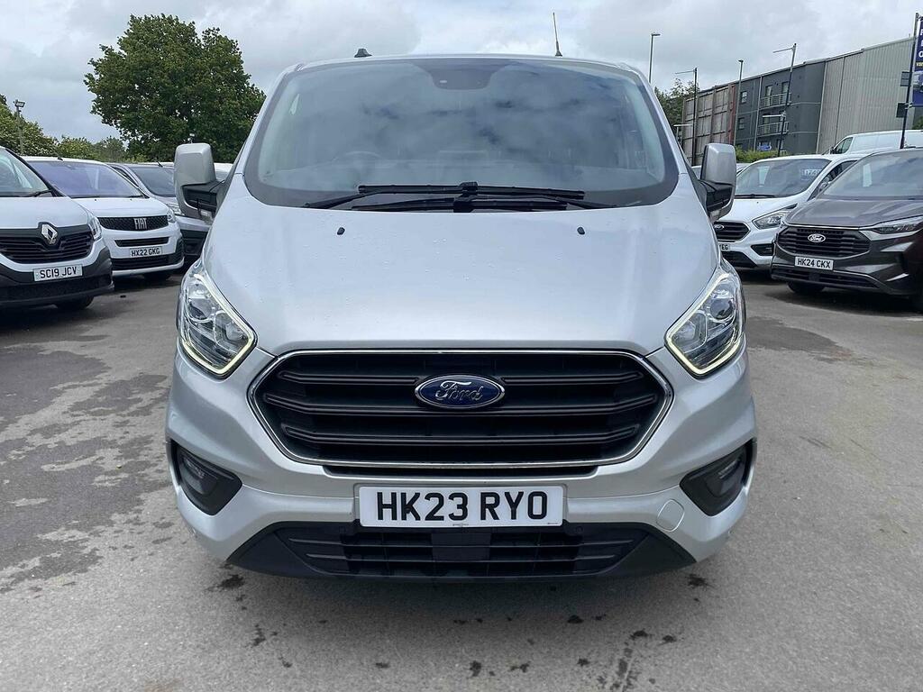 Ford Transit Custom 2.0 300 Ecoblue Limited Panel Van Manua HK23RYO Silver #2