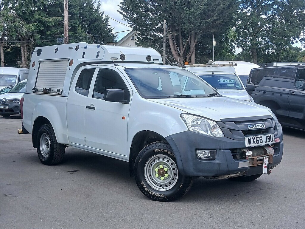 Isuzu D-Max 2.5 Td Pickup 4X4 192 Gkm, 161 White