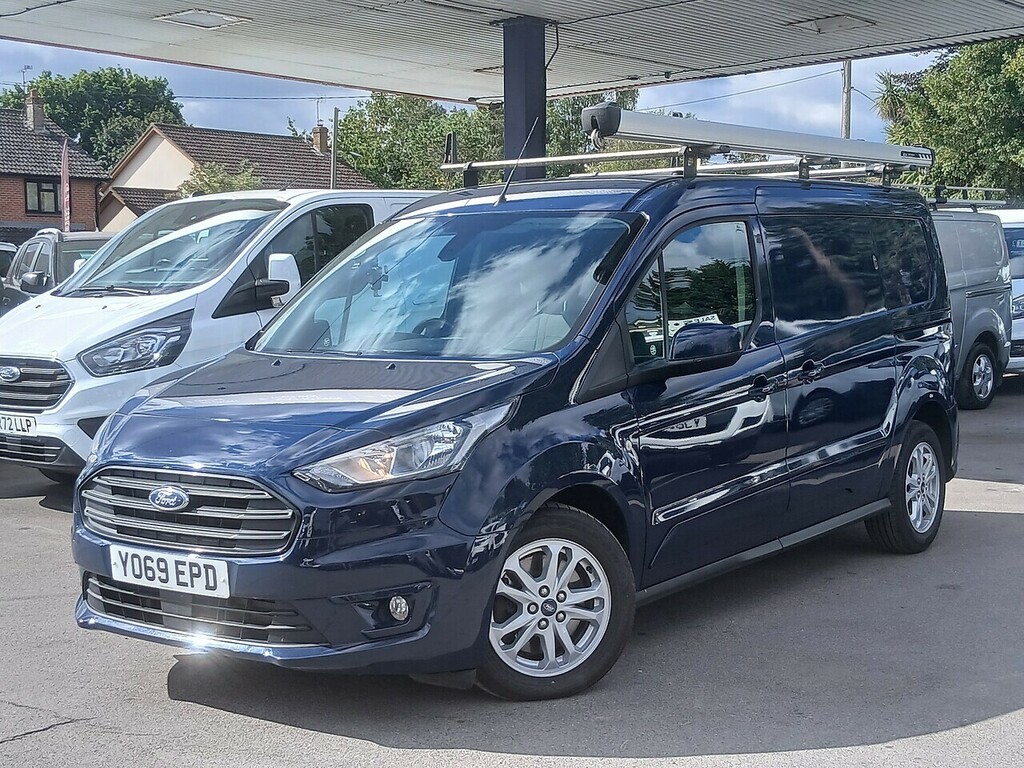 Ford Transit Connect 1.5 240 Ecoblue Limited Panel Van Manua YO69EPD Blue #3