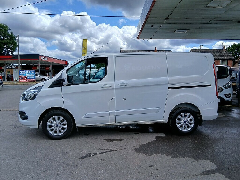 Ford Transit Custom 2.0 300 Ecoblue Limited Panel Van Manua HV22SXG White #4
