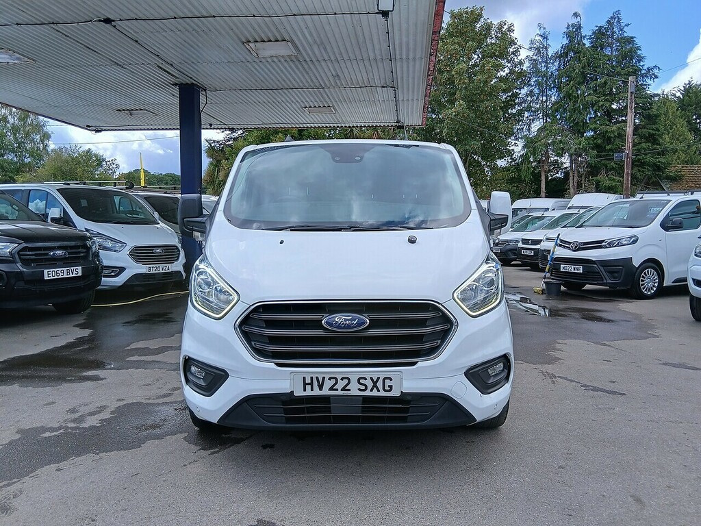 Ford Transit Custom 2.0 300 Ecoblue Limited Panel Van Manua HV22SXG White #3