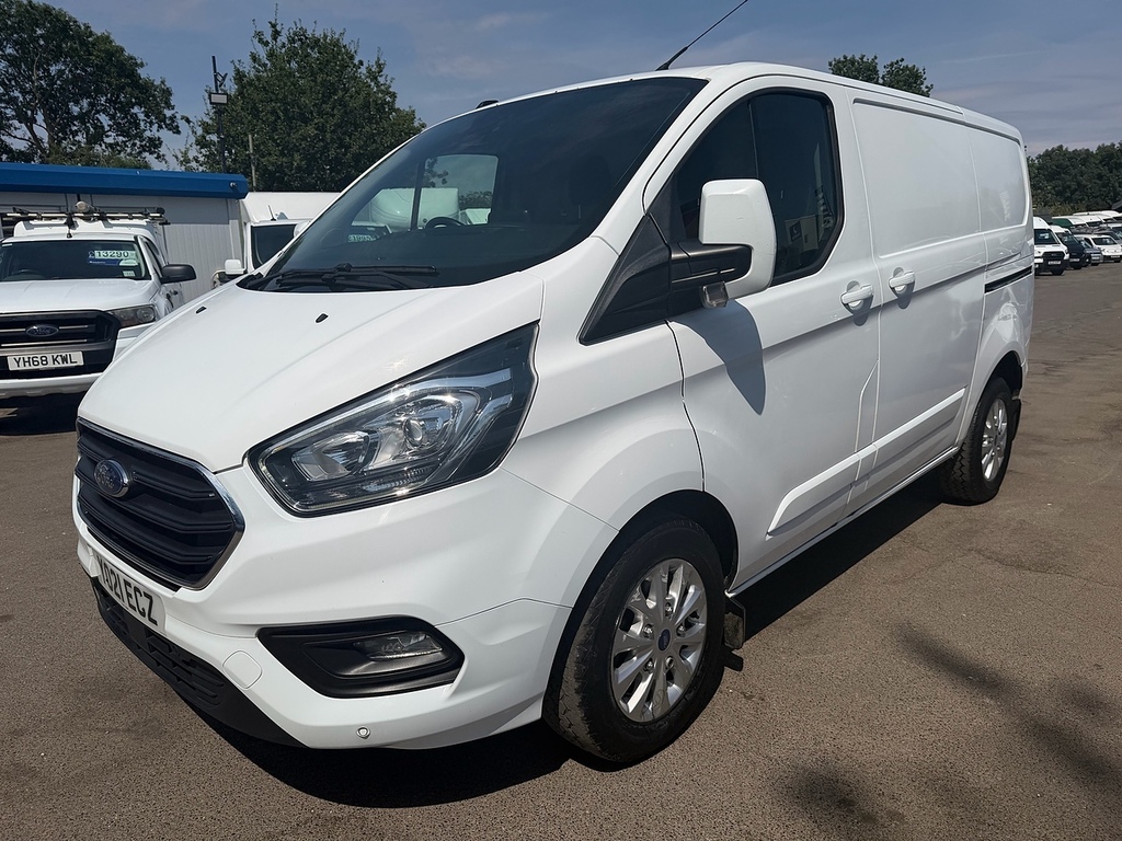 Ford Transit Custom 2.0 280 Ecoblue Limited Panel Van YO21ECZ White #3