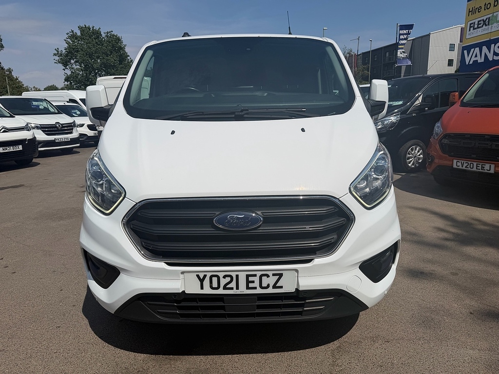 Ford Transit Custom 2.0 280 Ecoblue Limited Panel Van YO21ECZ White #2