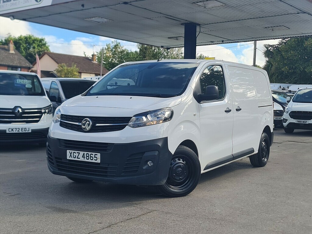 Vauxhall Vivaro 1.5 Turbo D 2900 Dynamic Panel Van 6Dr Manu XGZ4865 White #2