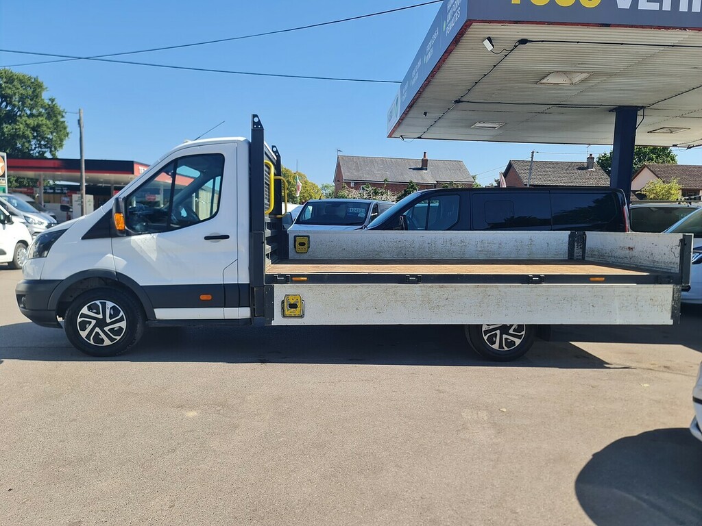 Ford Transit Custom 350 Ecoblue 2.0 Dropside DN18ZNL White #6