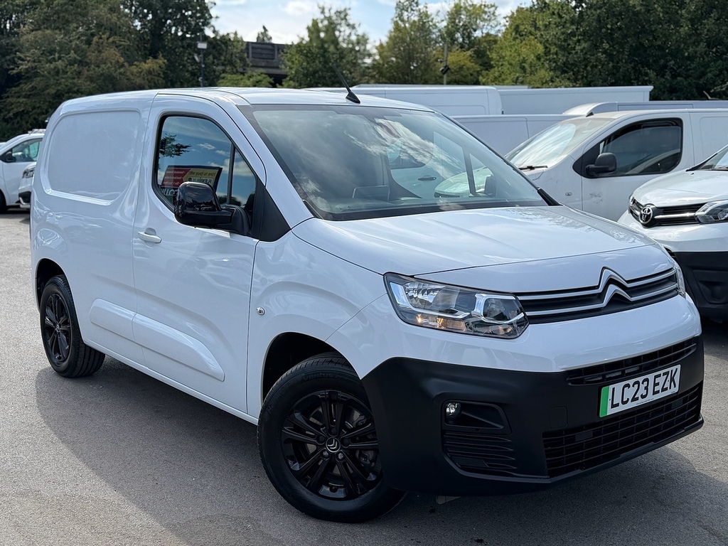 Citroen e-Berlingo 800 50Kwh Driver Edition M Panel Van White