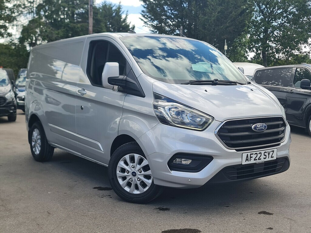 Ford Transit Custom 2.0 280 Ecoblue Limited Panel Van Manua AF22SYZ Silver