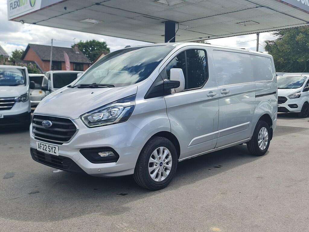 Ford Transit Custom 2.0 280 Ecoblue Limited Panel Van Manua AF22SYZ Silver #4