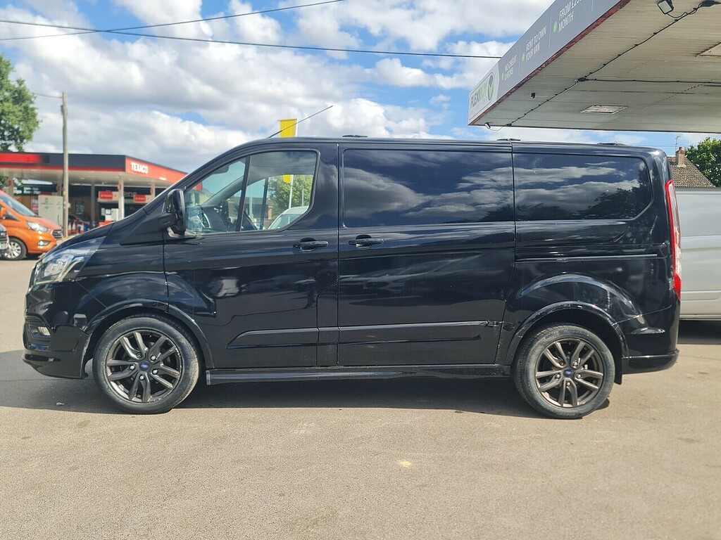 Ford Transit Custom 2.0 290 Ecoblue Sport Panel Van L1 HV70YFA Black #5