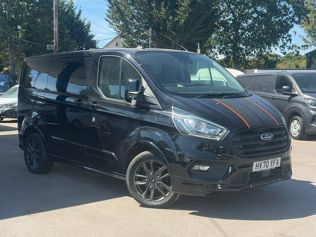 Ford Transit Custom 2.0 290 Ecoblue Sport Panel Van L1 HV70YFA Black
