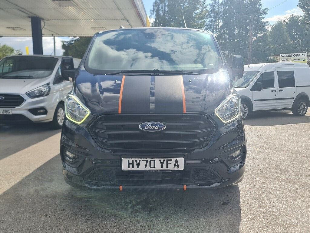 Ford Transit Custom 2.0 290 Ecoblue Sport Panel Van L1 HV70YFA Black #2