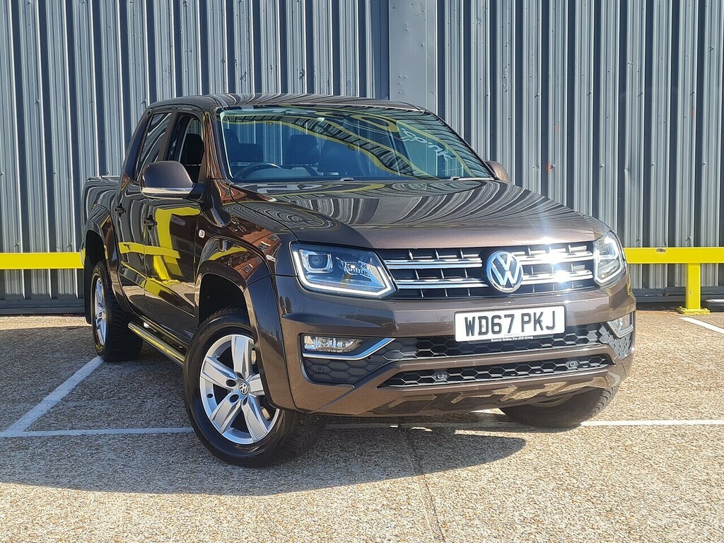 Volkswagen Amarok 3.0 Tdi V6 Bluemotion Tech Highline Pickup Double Brown